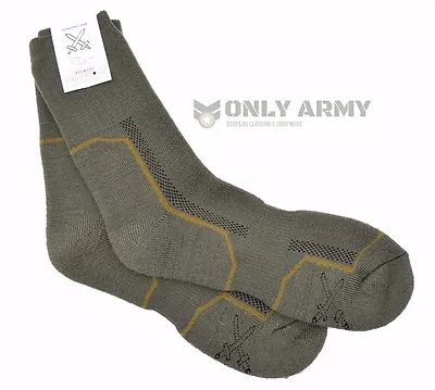 2 X Pairs Czech Army Cushioned Socks Thermal Long Warm Thick Military Boots Sock • £17.99