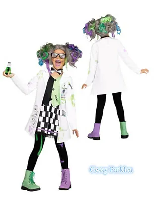 W-R4-4 Kids Mad Scientist  Lab Rat Science Crazy Boys Girls Costume Wig • $14.22