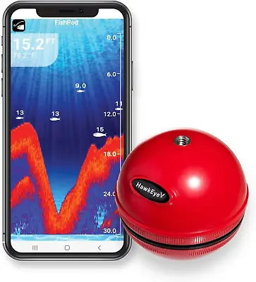 Fishpod® 5X Bluetooth Fish Finder • $116.99