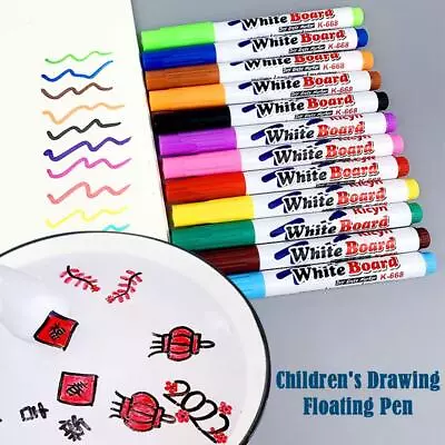 Magical Water Painting Pen Colorful Mark Pen Marker NE Pen Floating Doodle E0S6 • £2.91