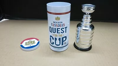 1957 To Present   Stanley Cup Mini Trophy Molson Canadian Quest For The Cup  New • $49.99