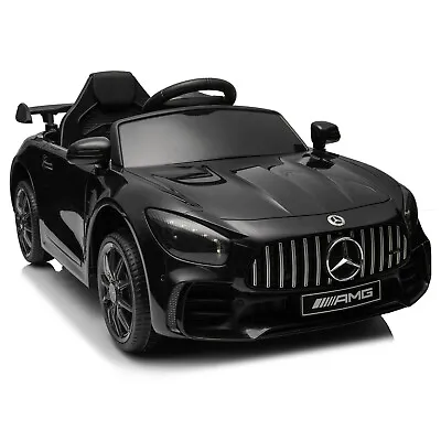 Kids Electric Ride On Mercedes-Benz Licensed Toy Car W/Remote Control Black • $131.99