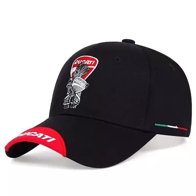 NEW Ducati Baseball Cap Hat Retro Embroidery Men Women Adjustable Birthday Gifts • $11.99
