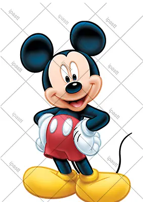 Mickey Mouse Disney Edible Cake Topper • £4