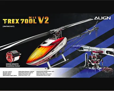 Brand NEW ALIGN T-REX 700L V2 KIT RH70E31XW • $759