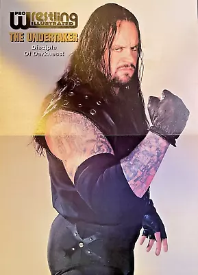 1998 Magazine Poster Pro Wrestler The Undertaker Mark William Calaway • $19.99