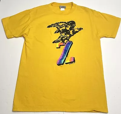 Vintage 1991 JIMMY’Z Tee Shirt Puffy Eagle Single Stitch Sleeves Size S Jimmy Z • $28