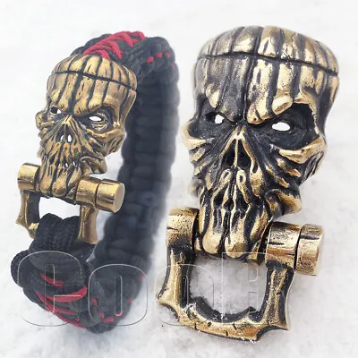 CooB Buckle Shackle Lock Paracord  Bracelet Bead Beads Buckles HALLOWEEN SKULL • $29.99