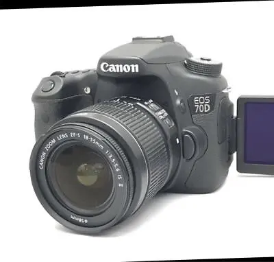 [Extreme Good Condition] Canon EOS 70D 18-55 Lens Kit Almost Unused • $488.48