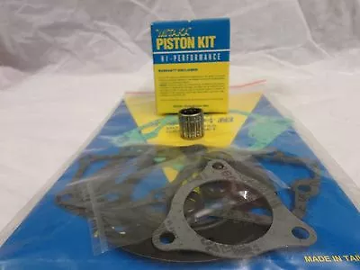 Kawasaki Kx 125 Top End Engine Rebuild Gasket Piston Small Bearing Set Kit 03-08 • $71.52