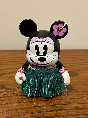 Disney Vinylmation 3  Hawaii Aloha Hula Minnie Mouse Figure With Tin Tiki • $19.99