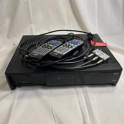 DISH Network ViP 222k Receiver 2 Remotes And Splitter - Powers On Not Tested • $32.45