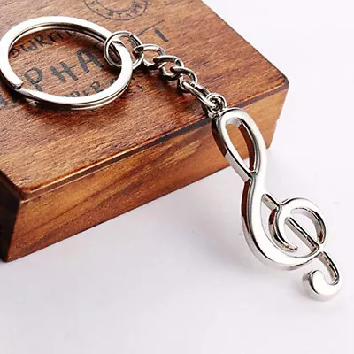 Violin Key Keychain Music Keyring Musician Symbol Note Key Chain Bag Pendant • $4.99