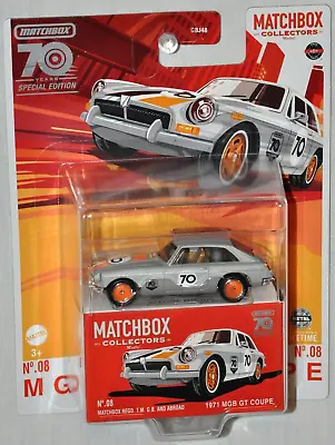 Matchbox 1:64 1971 Mgb Gt Coupe Silver Superfast 2023 Assurment S Hlj66 New!!!!! • $12.99