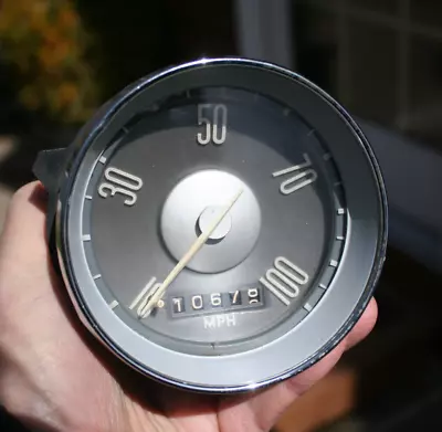 64 1964 VDO VW Vintage 100 MPH Speedometer - Date Stamped 4.64 - 311957021A • $44