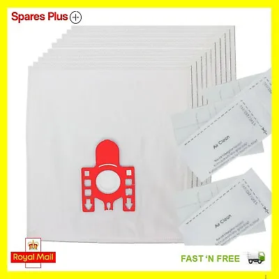 10 Dust Bags & 4 Filters For MIELE FJM Vacuum Cleaner Hoover CAT & DOG C1 C2 C3 • £10.49
