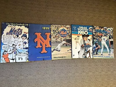 Vintage New York Mets Yearbook Collection • $29.99