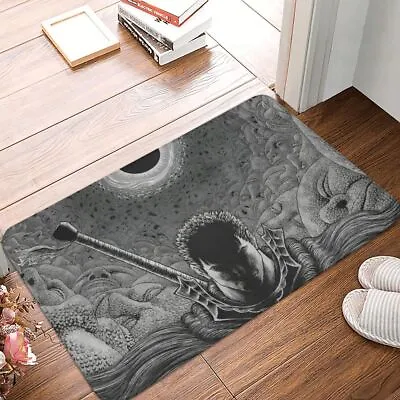 Berserk Guts Behelit Manga Bath Mat Death  Doormat Kitchen Carpet Entrance Door • $8.79