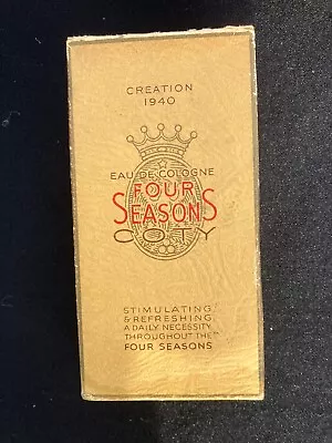 Vintage Boxed Coty Four Seasons Advertising Perfume Bottle • £19.99