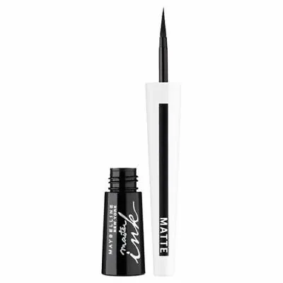 Maybelline Master Ink Liquid Eyeliner Matte 12g  10 Charcoal Black  • £5.98