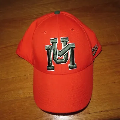 Nike UNIVERSITY Of MIAMI HURRICANES (One Size) Cap • $40