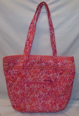 Vera Bradley Shouder Bag Hope Toile Tote Purse Pink Print • $22.80