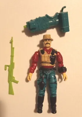 Vintage Hasbro 1993 GI Joe Battle Corps BAZOOKA 3.75  Figure W/ Accessories • $16.95