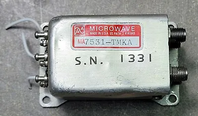 $50 • Buy MA7531-TMKA, MA Microwave Coaxial Switch