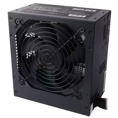 CIT Black 700W PSU ATX Desktop PC Power Supply PCI-E 6x SATA 3x Molex 8-Pin 12V • £34.95