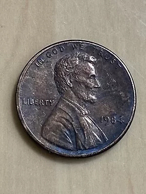 1984 Lincoln Memorial Penny No Mint Mark  Missing MM Err • $2000