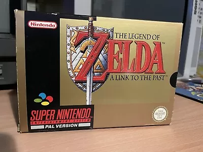 The Legend Of Zelda A Link To The Past Super Nintendo SNES PAL Boxed Complete • £50