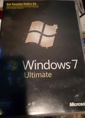 Microsoft Windows 7 Ultimate Upgrade 32 & 64 Bit DVD • $69.99