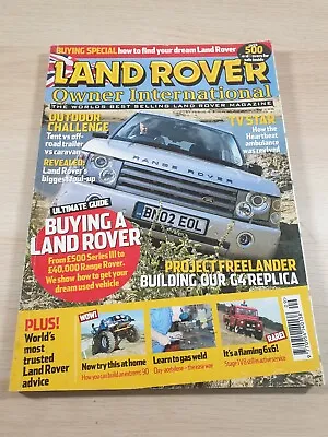 Land Rover Owner International Magazine August 2004 Issue 9 Project Freelander • £0.99