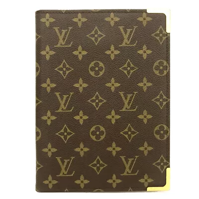 Vintage Louis Vuitton Monogram Agenda De Bureau Notebook Cover/9Y0061 • £92.83