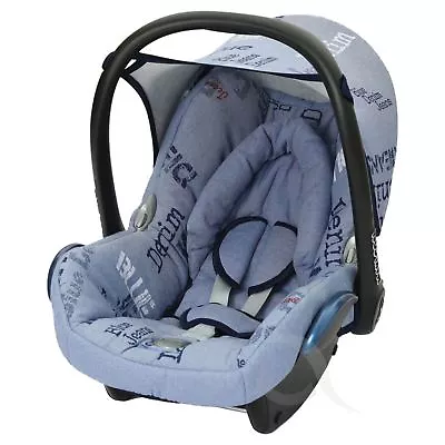 Replacement Seat Cover Fit Maxi Cosi CabrioFix 0+ Infant Carrier DENIM - Printed • £31.99