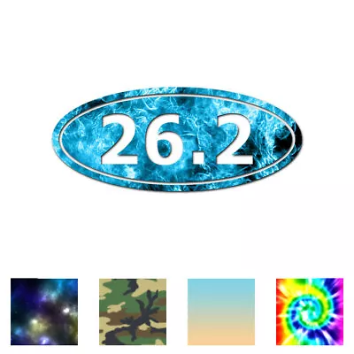 Marathon 26.2 - Vinyl Decal Sticker - Multiple Patterns & Sizes - Ebn444 • $3.17