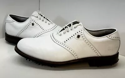 FootJoy Golf Premiere Series Packard Shoes Size 11 White • $74.99