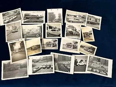 Lot Of 20 Classic Cars Automobiles 1940s-50s-60s Found Vintage Photos CAR2X • $15