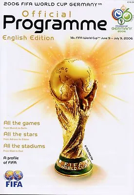 £5.39 • Buy World Cup 2006 Group Stage Mint Programme