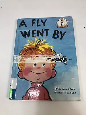 A Fly Went By By Mike McClintock (1958 Hardcover Large Type) • $9.56