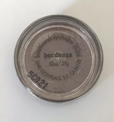 I.d. BareMinerals Eyecolor 0.57g  BORDEAUX  NEW SEALED NO BOX Eye Shadow • $19.99