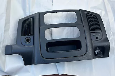 02-05 Dodge Ram 1500 Dash Radio Trim Bezel Cover Black • $139