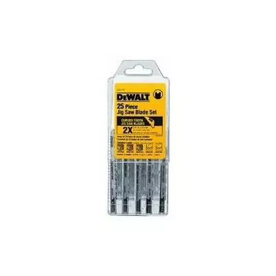 DEWALT DW3799 25 Piece U-Shank Jig Saw Blades [Tools & Home Improvement] • $15.19