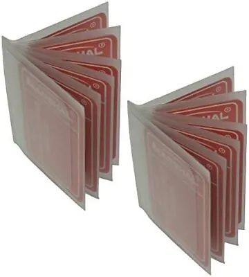 Set Of 2 Heavy Duty Vinyl 6 Pages Insert For Bifold Or Trifolds Wallet MADE... • $6.99