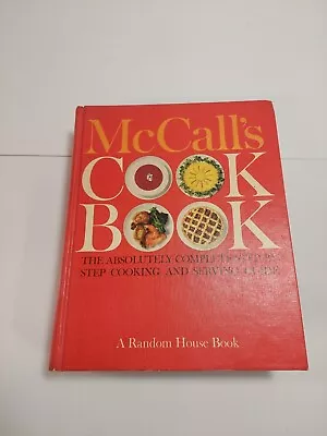 Vintage McCall's Cookbook Red Cover 1963 First 1st Printing • $21.95