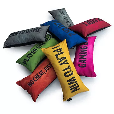 £14.97 • Buy Game Over Gaming Slogan Cushion Padded Pillows Gamer Room Water Resistant