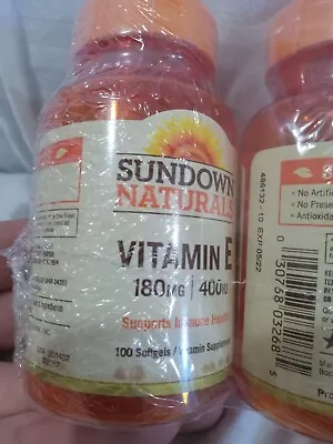 Expired 5/22 *DISCOUNT* 46 BOTTLE Sundown Vitamin E Immune Support 80mg Softgels • $30