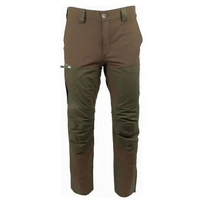 Jack Pyke Technical Hybrid Work Field Trousers - Green/Brown Fishing Walking • £51.99