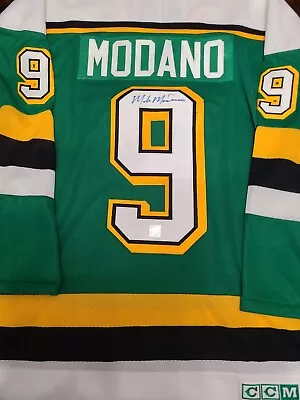 Mike Modano Minnesota North Stars Signed CCM Jersey AJ Sports Large Dallas Stars • $400.73