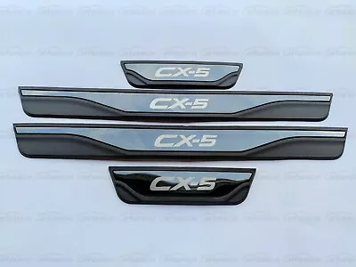 For Mazda CX5 Accessories Car Door Sill Scuff Plate Protector Car Sticker 2022 • $31.89